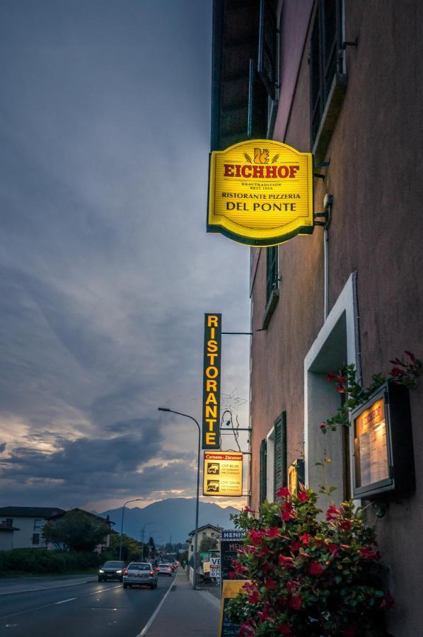 Bed and Breakfast Ristorante Del Ponte Cugnasco Экстерьер фото